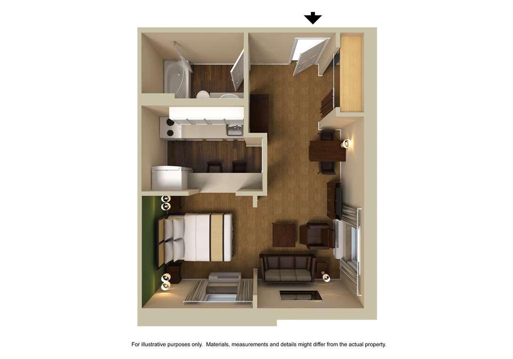 Extended Stay America Select Suites - Raleigh - Cary - Regency Parkway South Rum bild